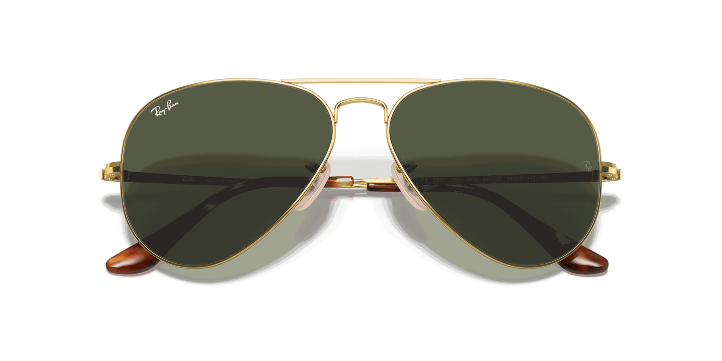 [G-15 Green Lenses, Polished Arista Gold Frame]