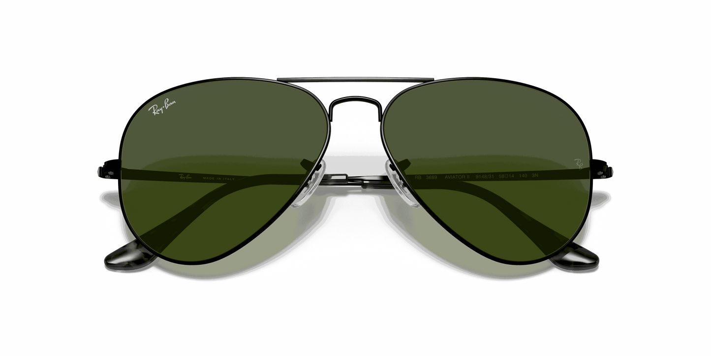 [G-15 Green Lenses, Polished Black Frame]