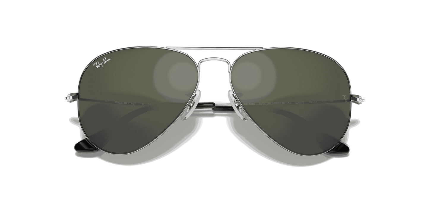 [Grey Lenses, Polished Silver Frame]