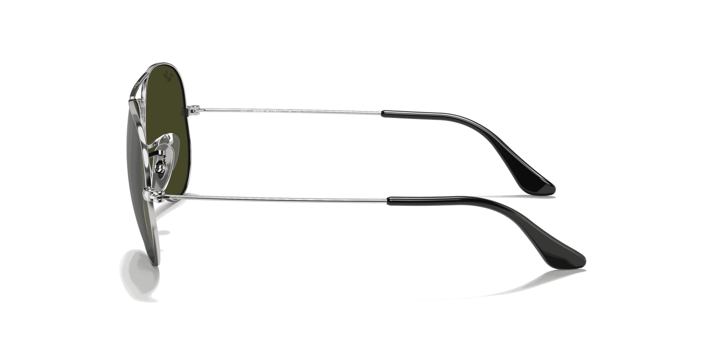 [Grey Lenses, Polished Silver Frame]