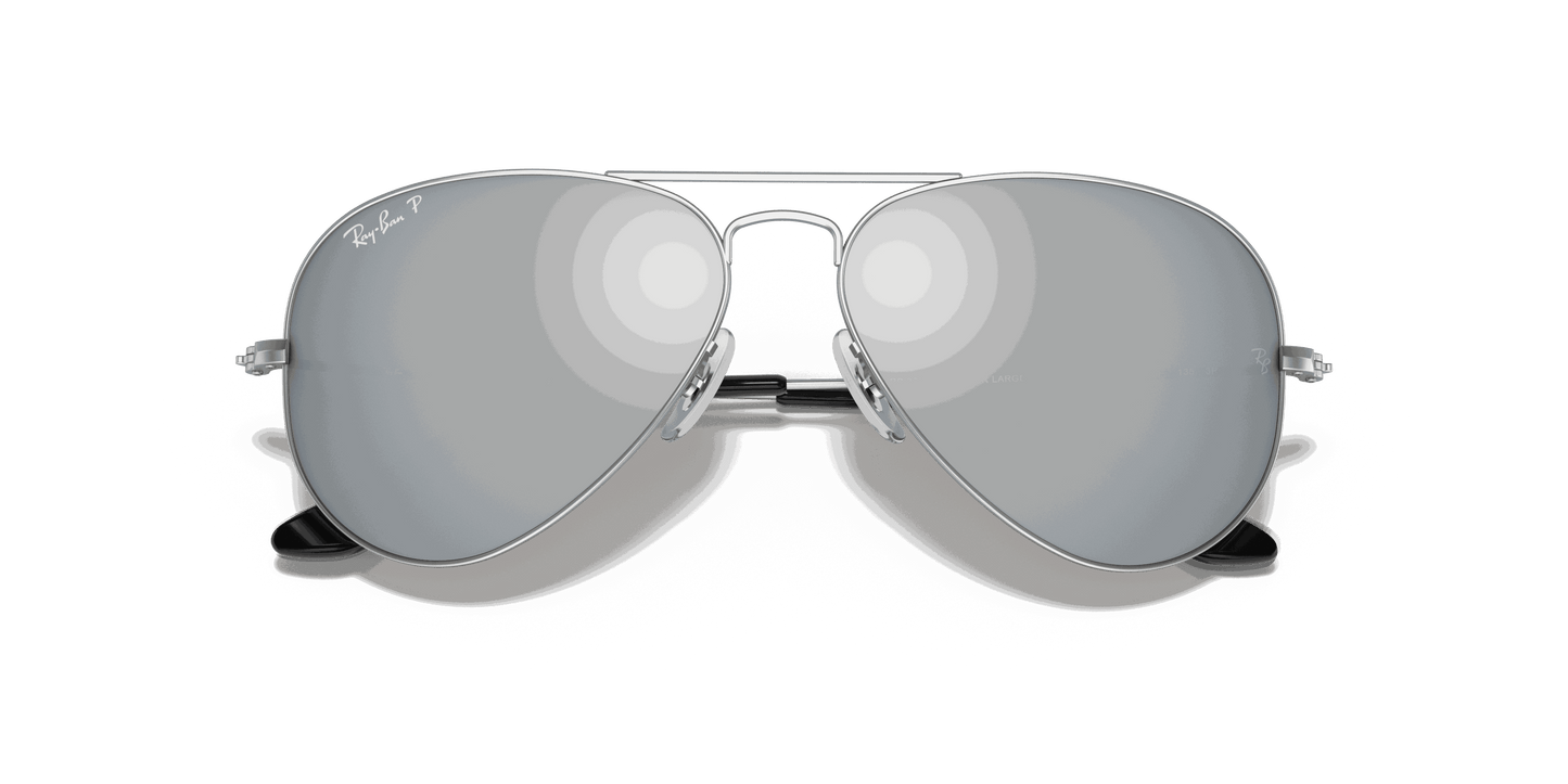 [Dark Grey Lenses, Matte Silver Frame]