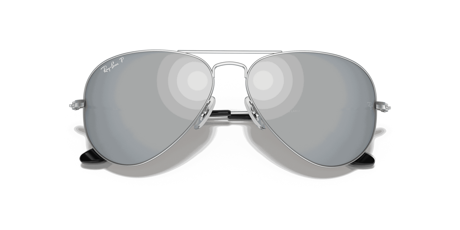 [Dark Grey Lenses, Matte Silver Frame]