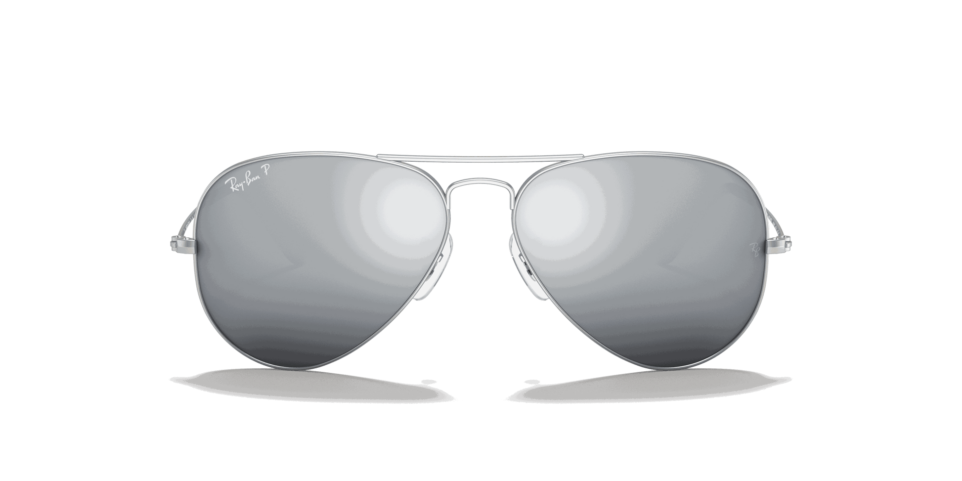 [Dark Grey Lenses, Matte Silver Frame]