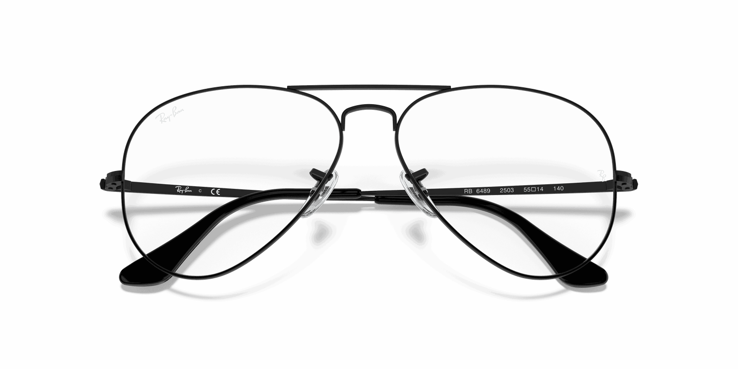 [Clear Lenses, Matte Black Frame]