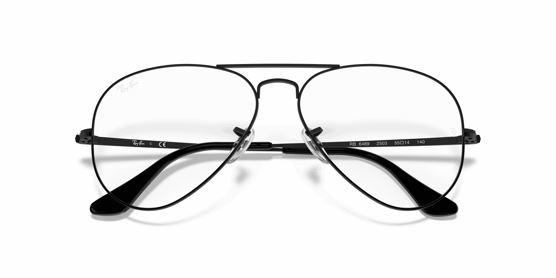 [Clear Lenses, Matte Black Frame]
