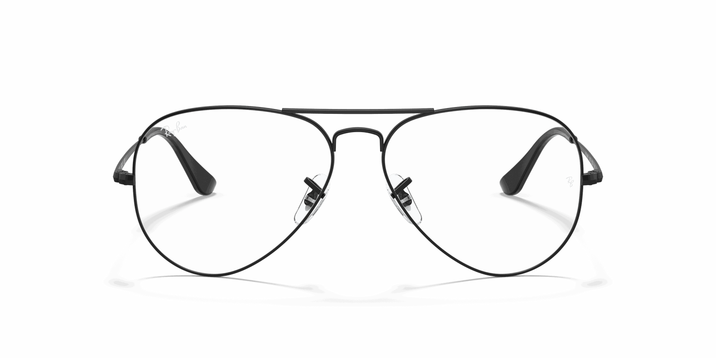 [Clear Lenses, Matte Black Frame]