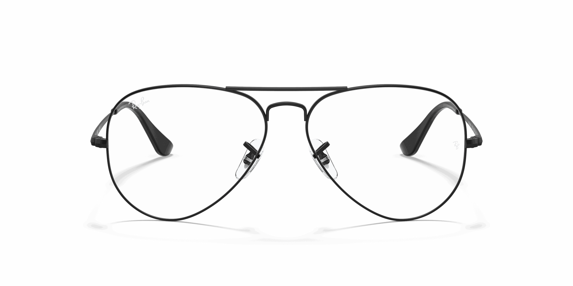 [Clear Lenses, Matte Black Frame]