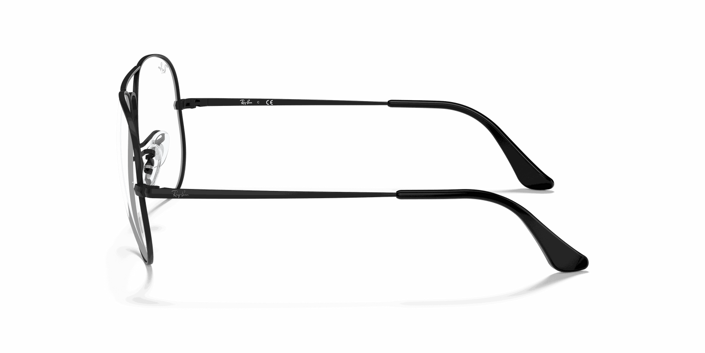 [Clear Lenses, Matte Black Frame]