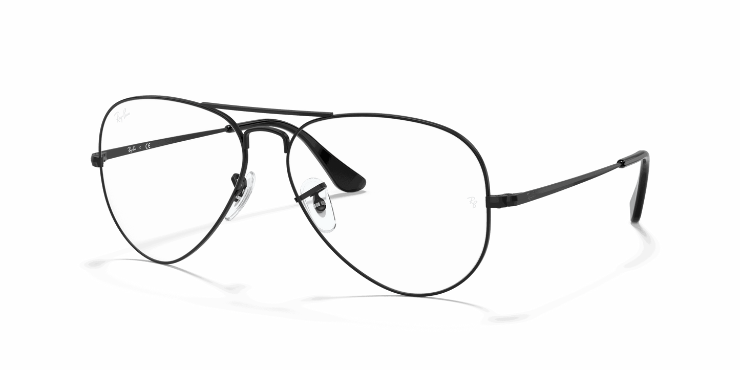 [Clear Lenses, Matte Black Frame]