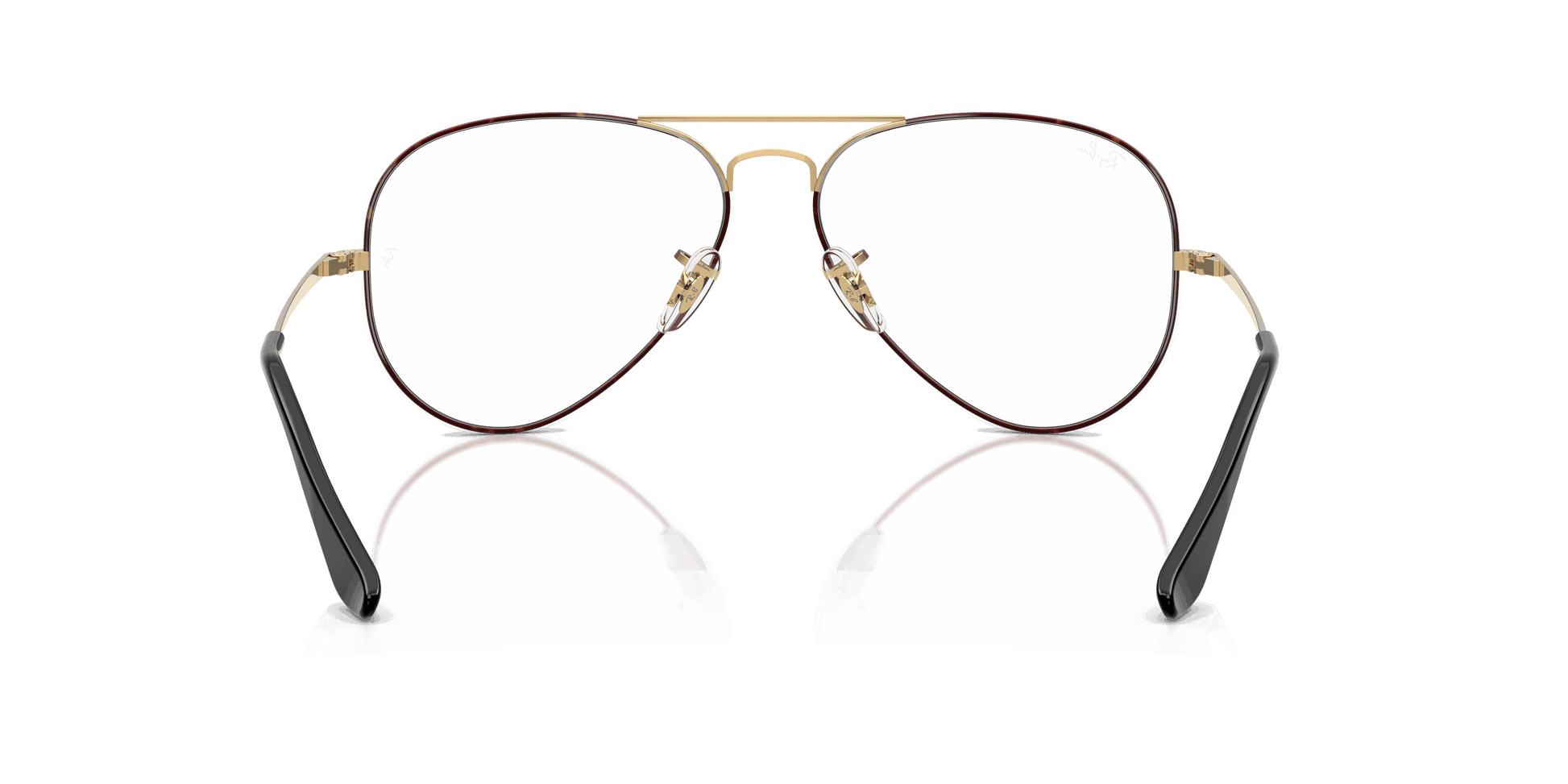 [Clear Lenses, Polished Black On Arista Frame]