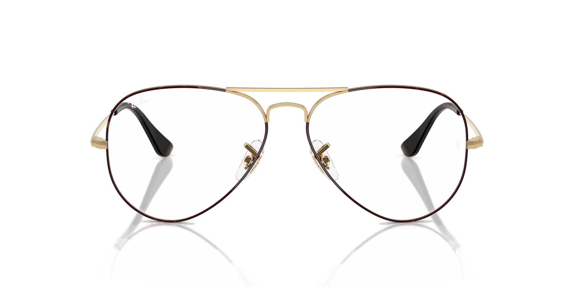 [Clear Lenses, Polished Black On Arista Frame]