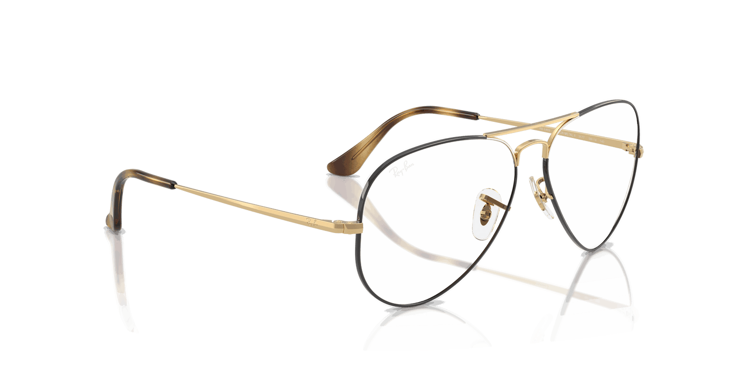 [Clear Lenses, Polished Havana On Arista Frame]