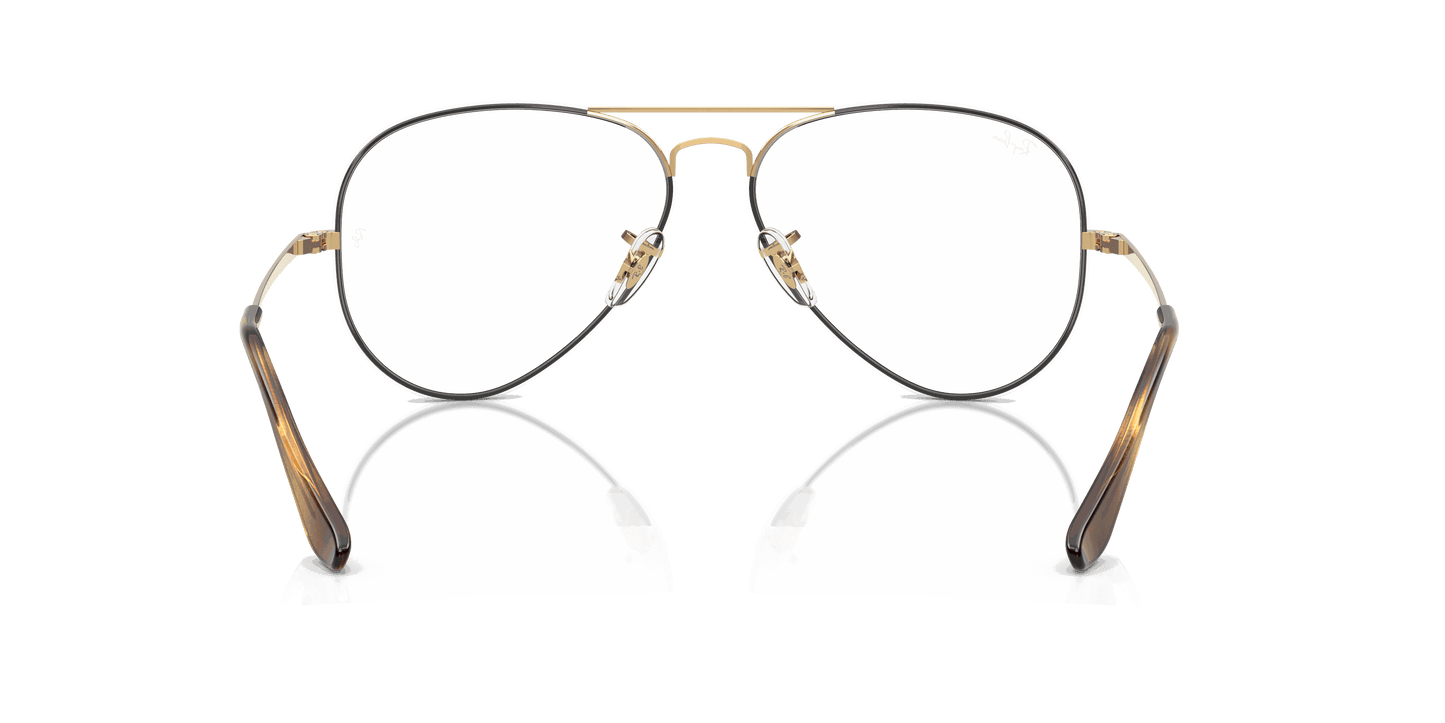 [Clear Lenses, Polished Havana On Arista Frame]