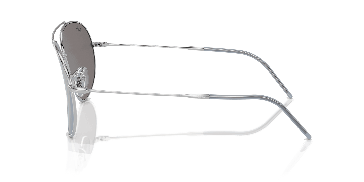 [Light Blue Lenses, Polished Silver Frame]