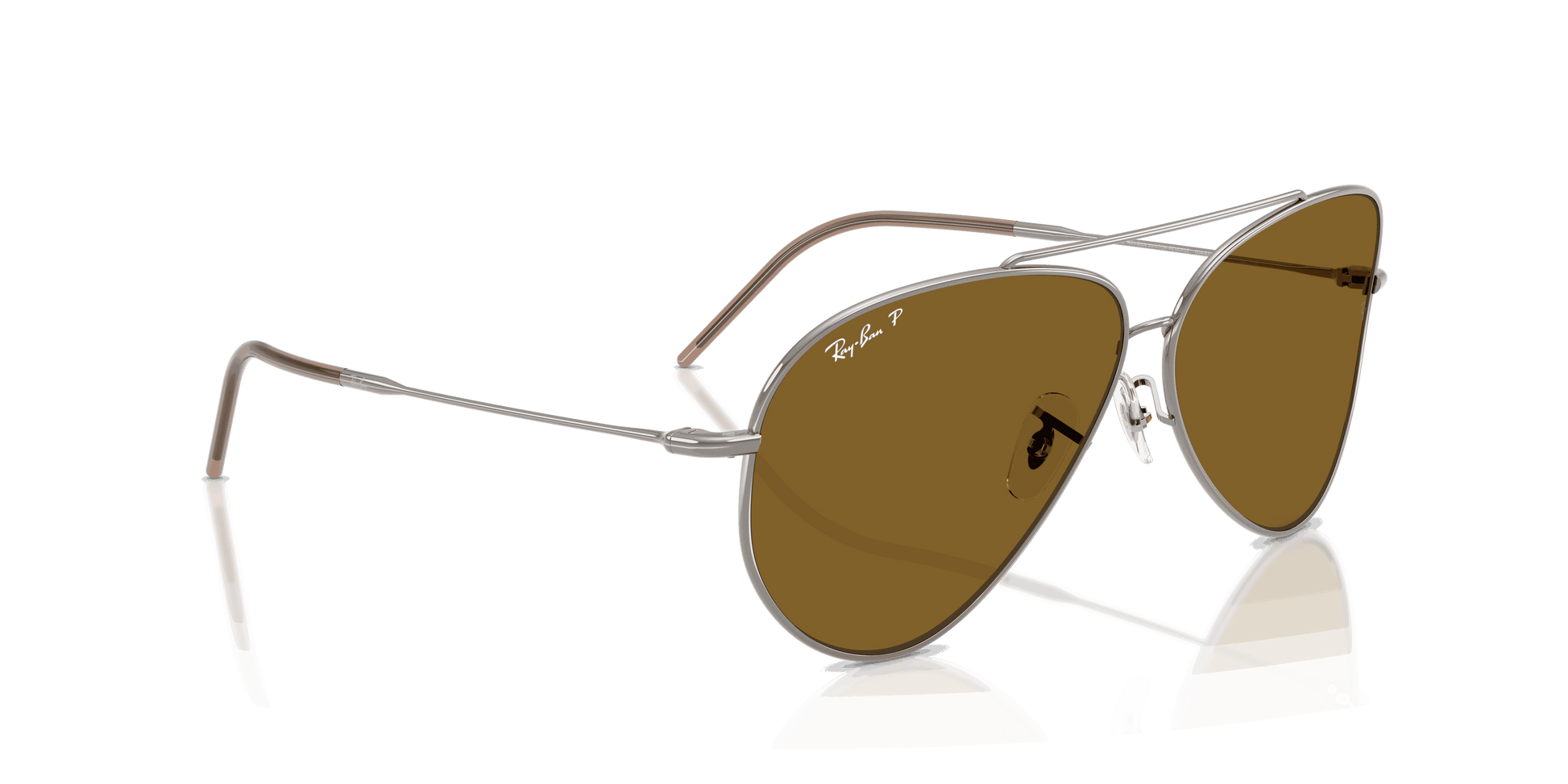 [Polar Dark Brown Lenses, Polished Gunmetal Frame]