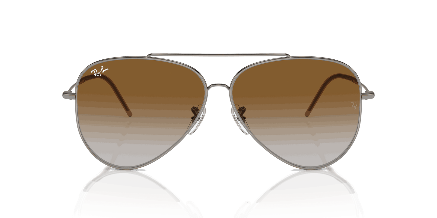 [Brown Lenses, Polished Gunmetal Frame]
