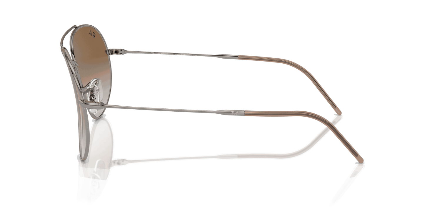 [Brown Lenses, Polished Gunmetal Frame]