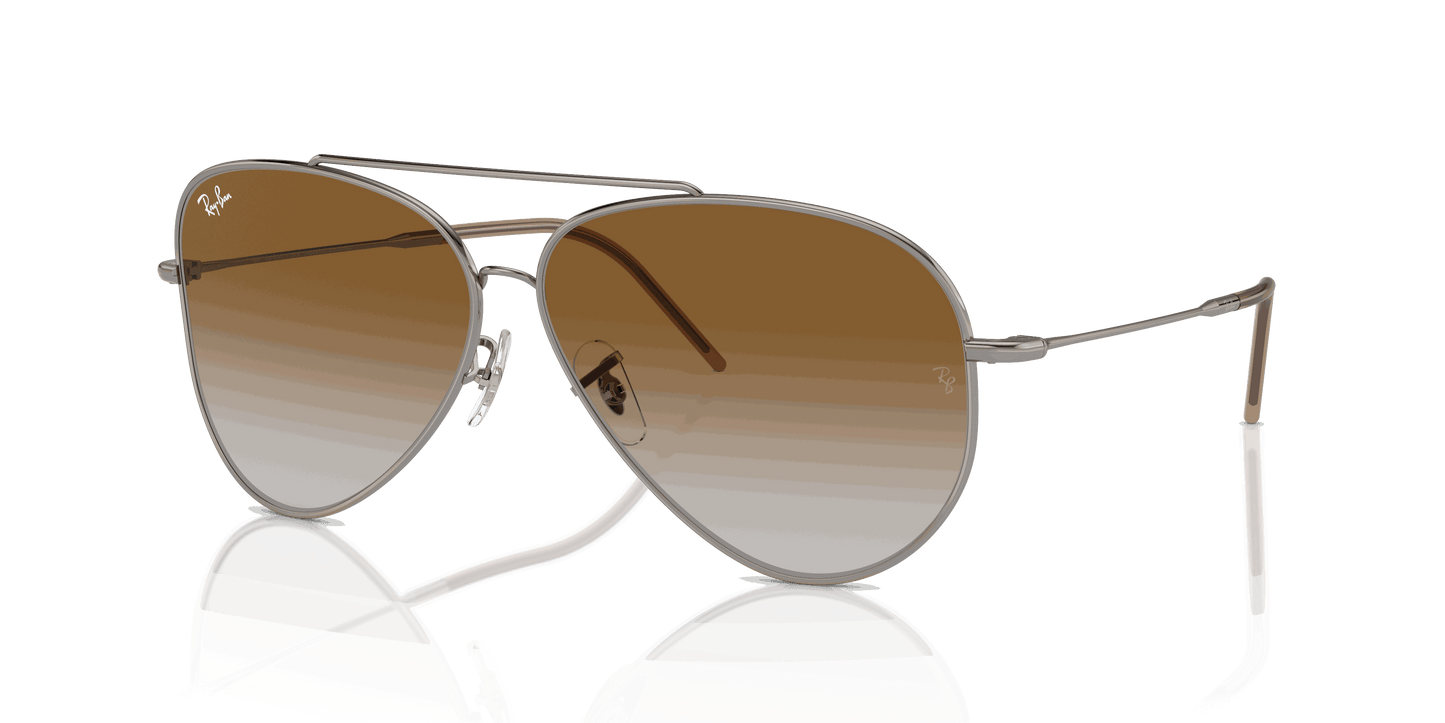 [Brown Lenses, Polished Gunmetal Frame]