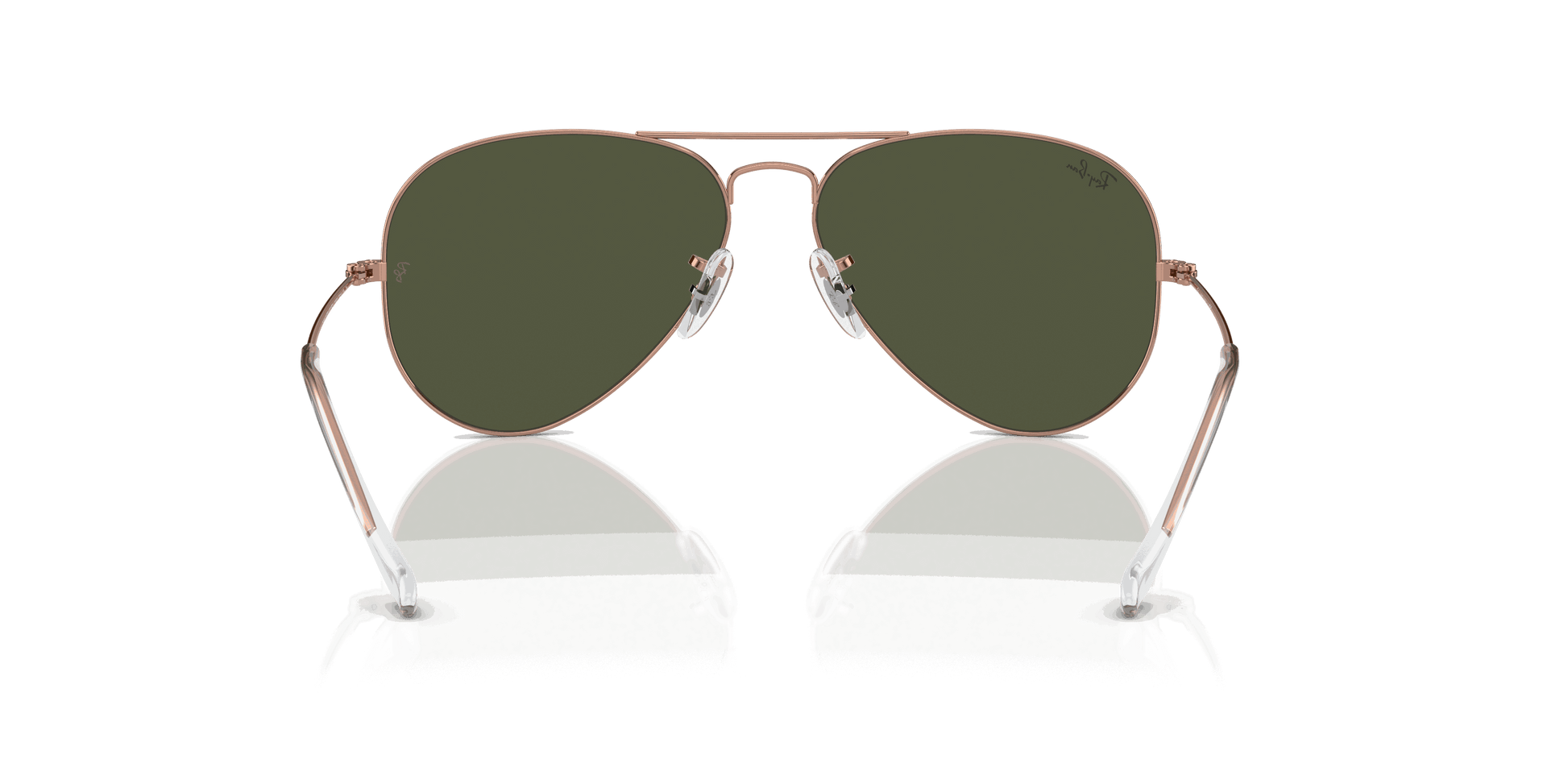 [Green Lenses, Polished Rose Gold Frame]