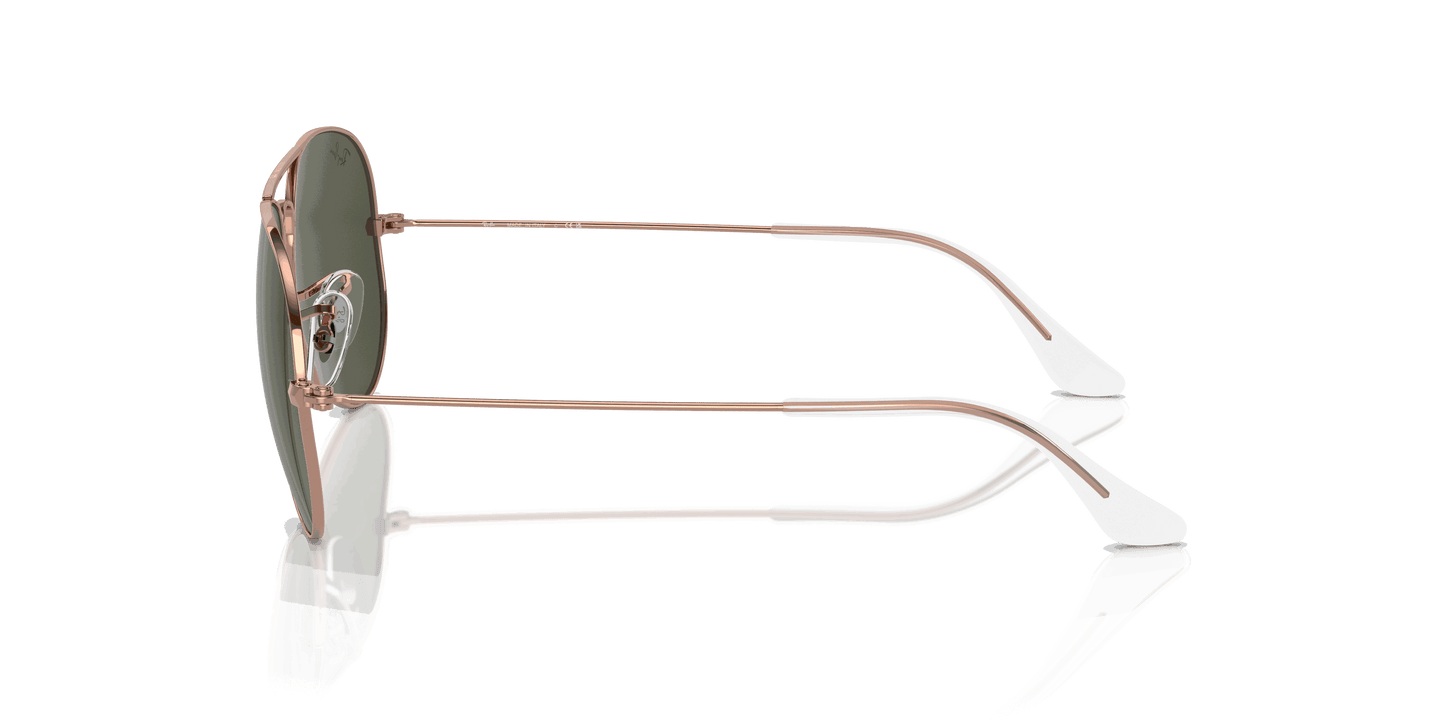 [Green Lenses, Polished Rose Gold Frame]