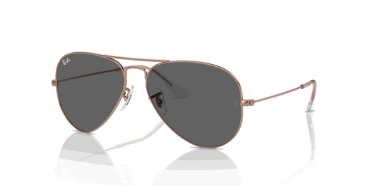 [Dark Grey Lenses, Polished Rose Gold Frame]