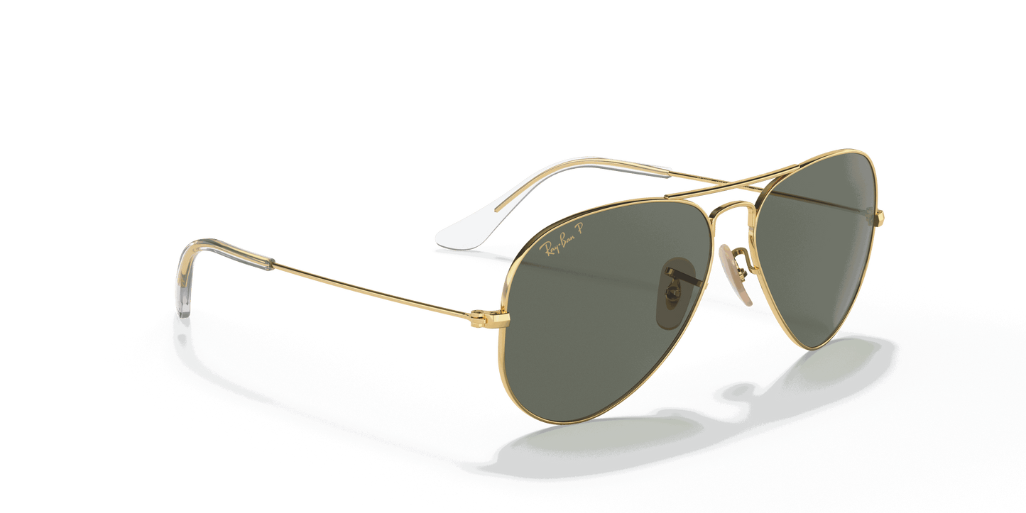 [G-15 Green Lenses, Polished Gold Frame]