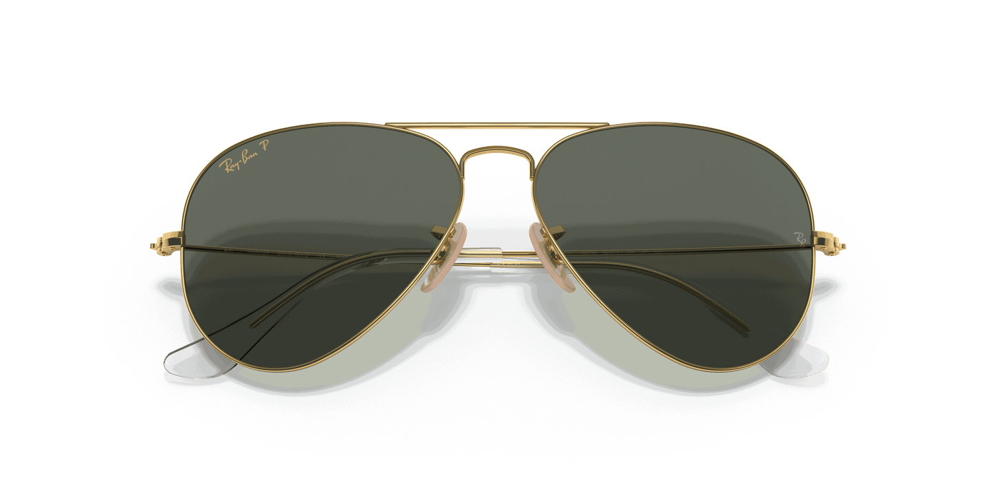 [G-15 Green Lenses, Polished Gold Frame]