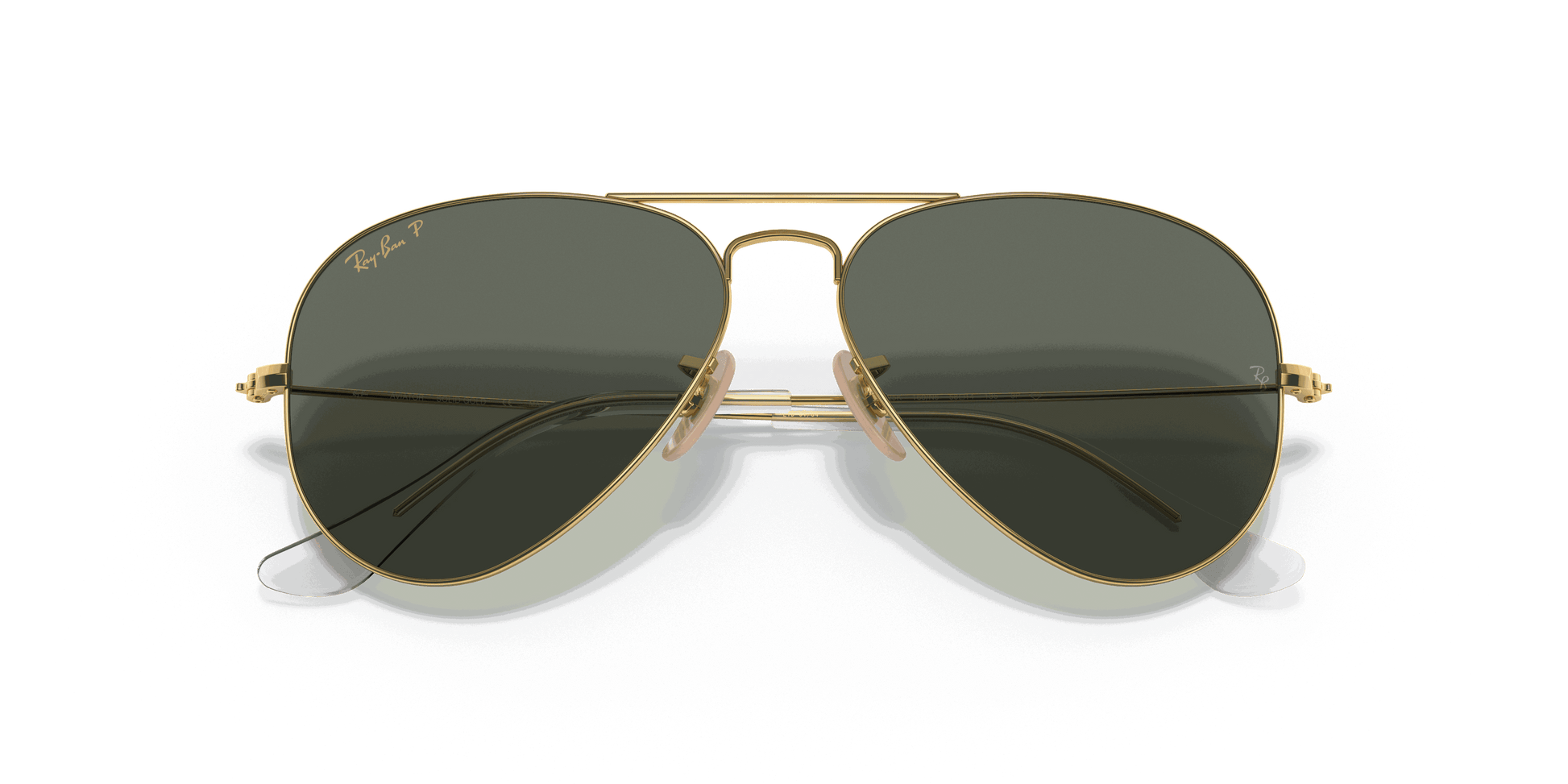 [G-15 Green Lenses, Polished Gold Frame]