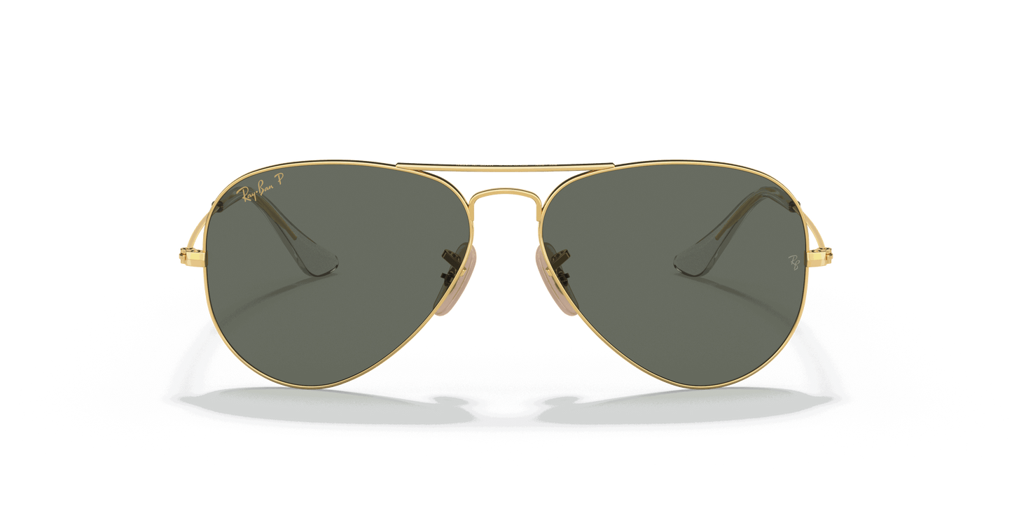 [G-15 Green Lenses, Polished Gold Frame]