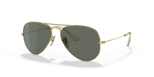 [G-15 Green Lenses, Polished Gold Frame]