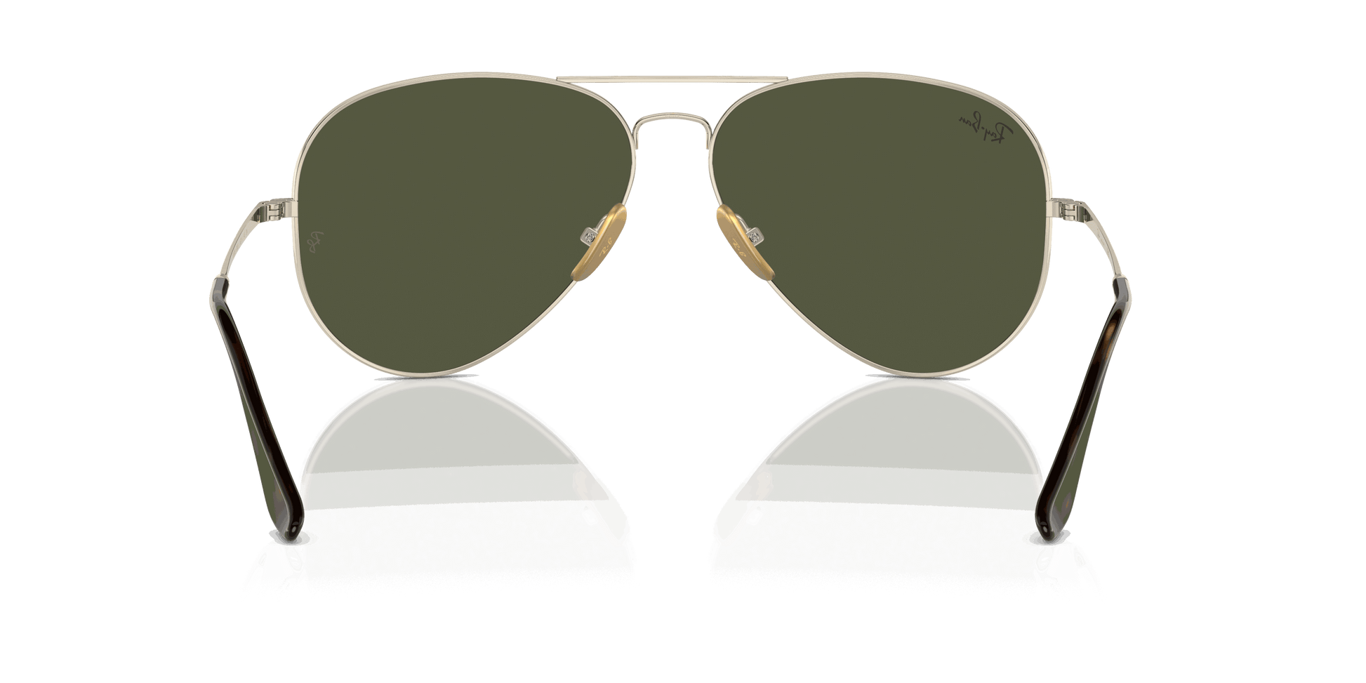 [Green Lenses, Polished Arista Gold Frame]