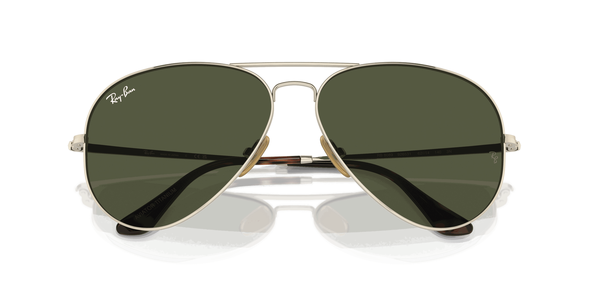 [Green Lenses, Polished Arista Gold Frame]