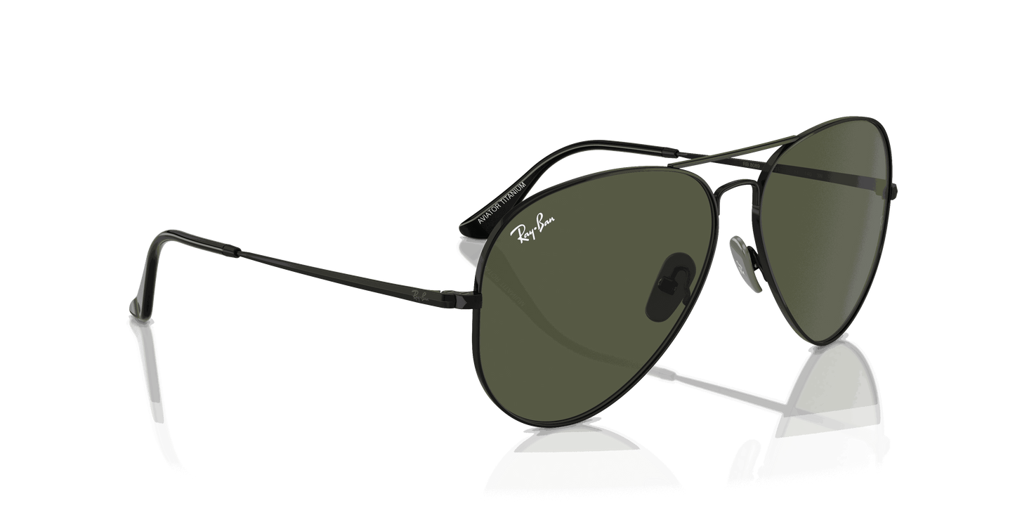 [Green Lenses, Polished Black Frame]