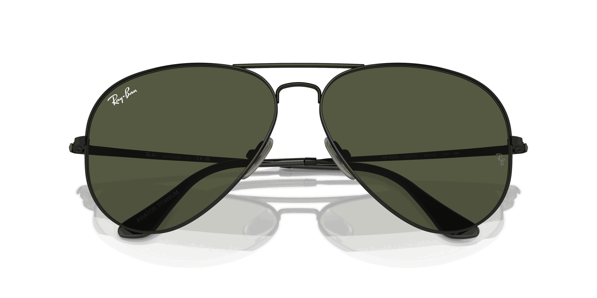 [Green Lenses, Polished Black Frame]