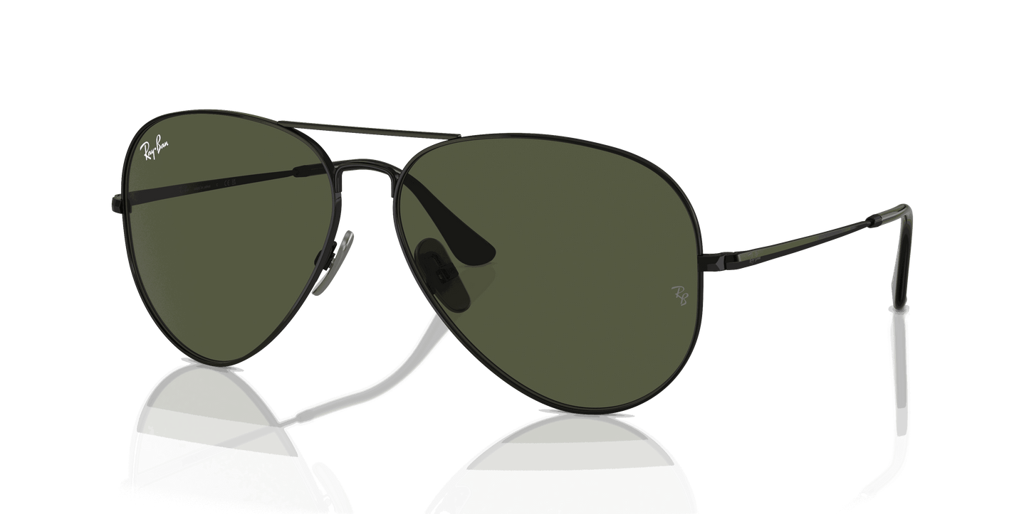 [Green Lenses, Polished Black Frame]