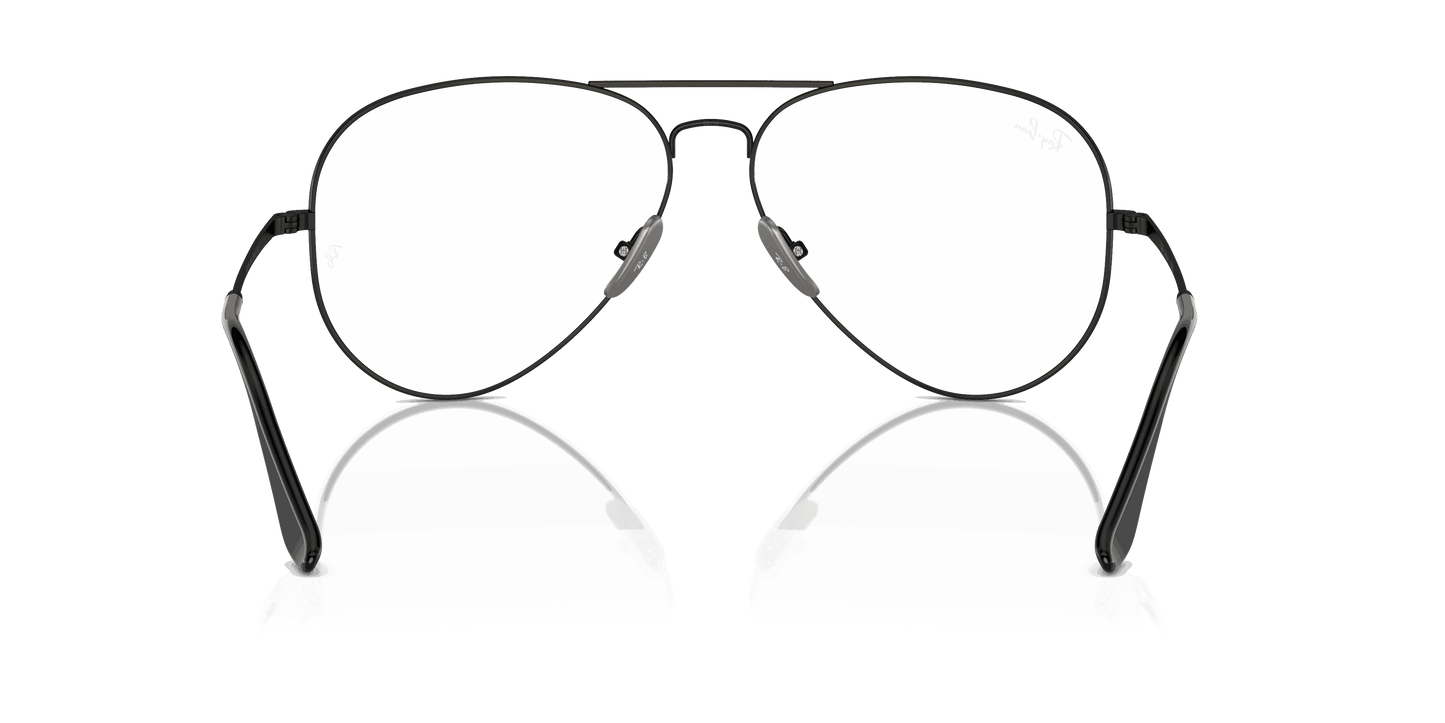 [Clear Lenses, Polished Black Frame]