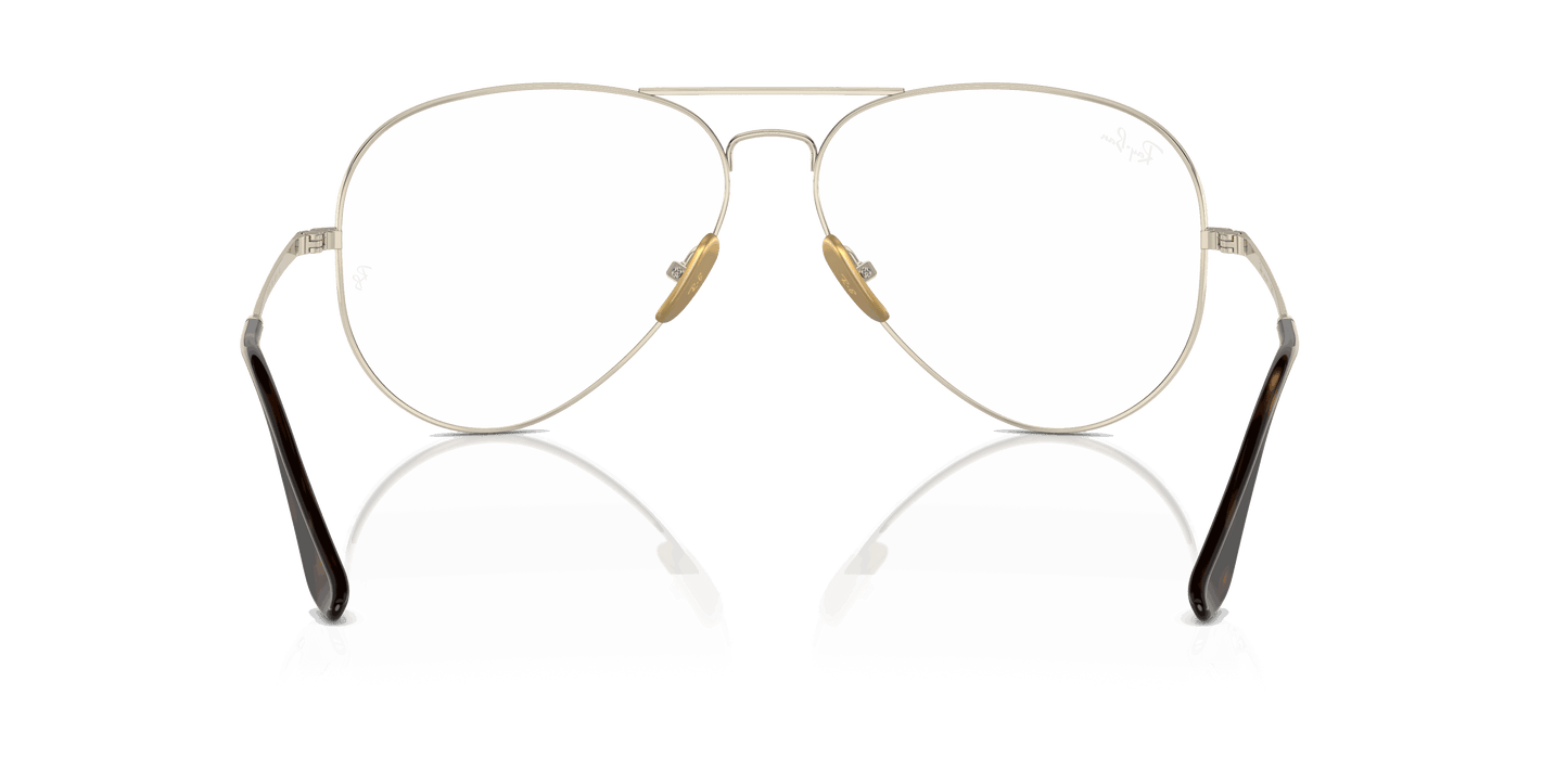 [Clear Lenses, Polished Arista Gold Frame]