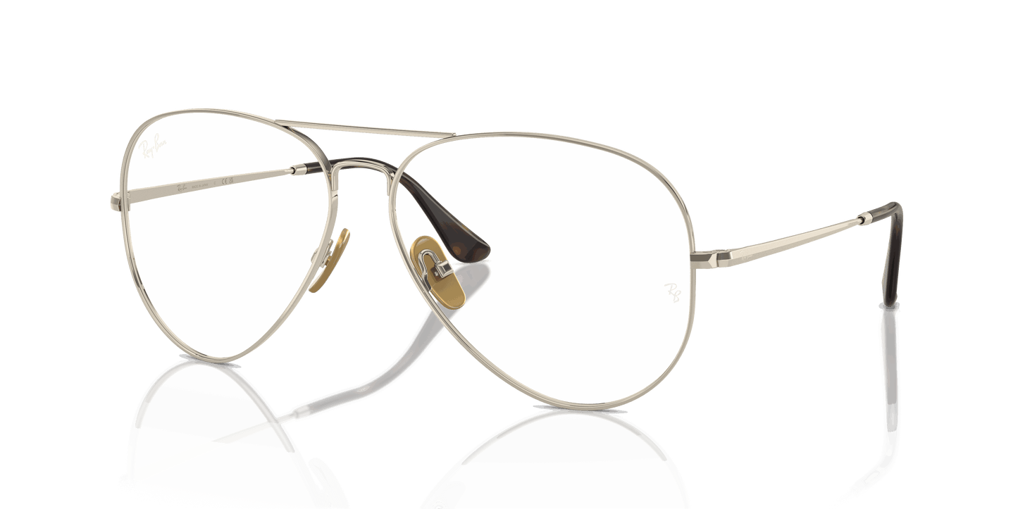 [Clear Lenses, Polished Arista Gold Frame]