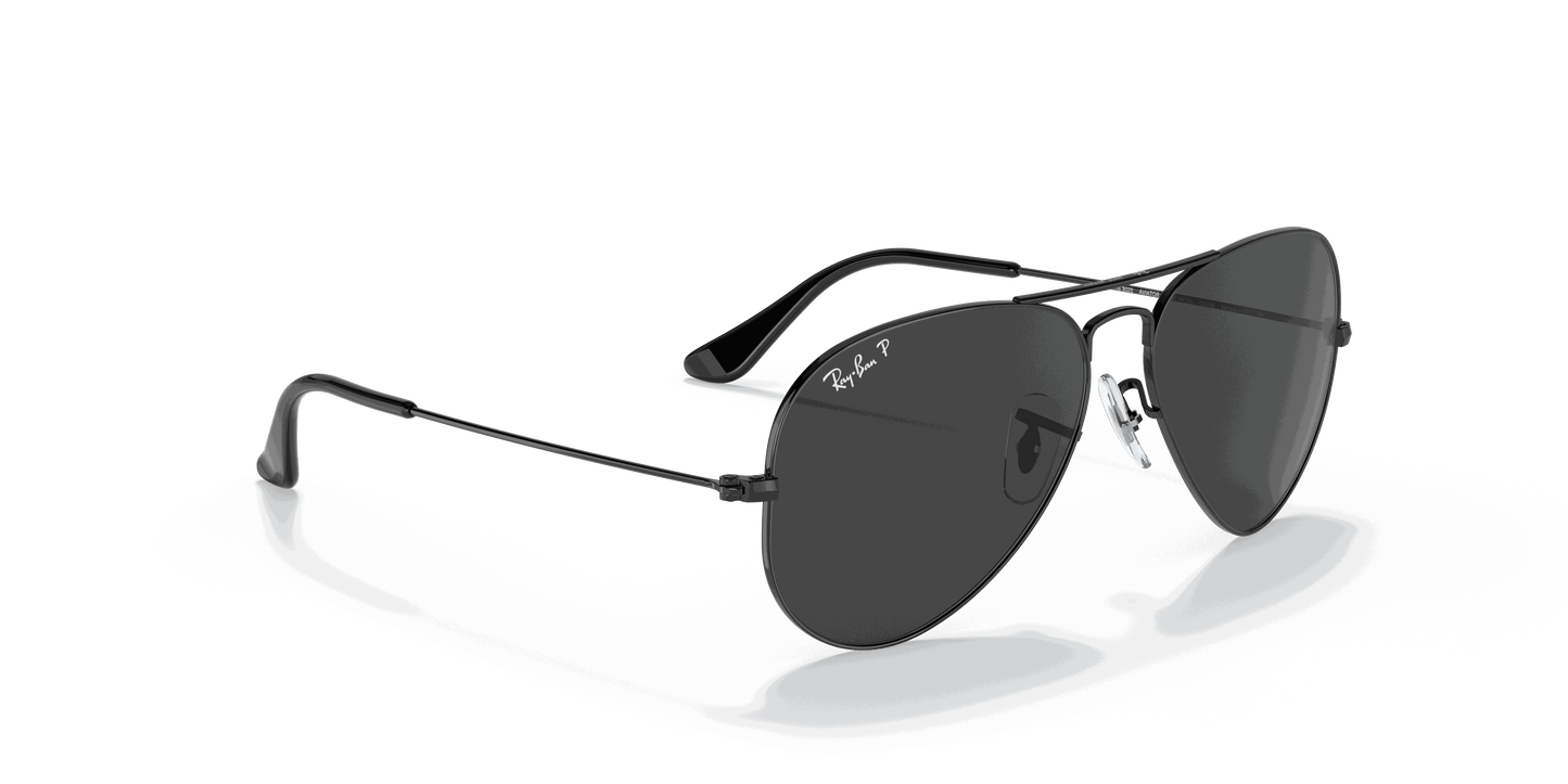 [Black Lenses, Polished Black Frame]