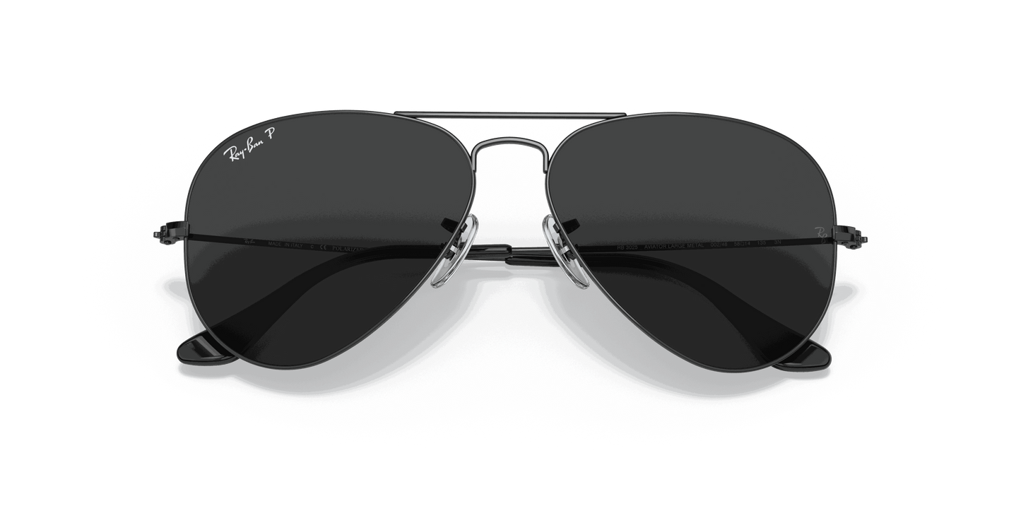 [Black Lenses, Polished Black Frame]