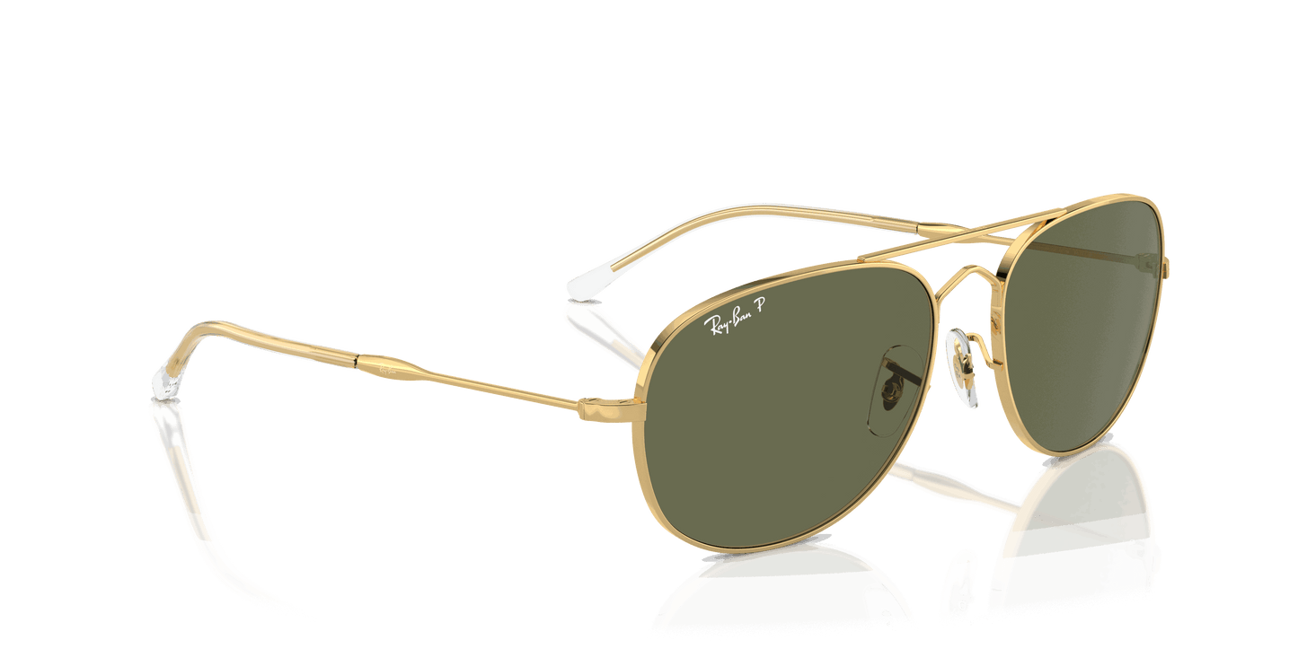 [Green Lenses, Polished Arista Gold Frame]