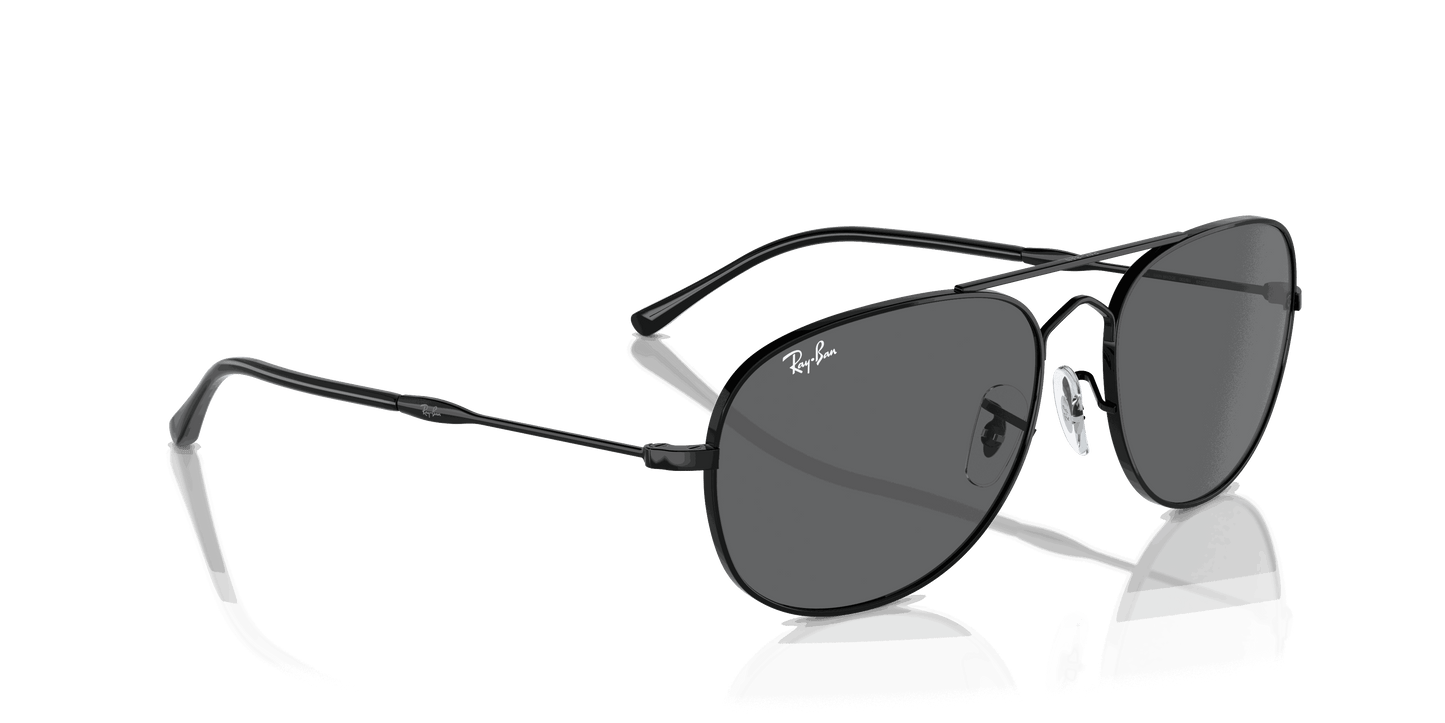 [Dark Grey Lenses, Polished Black Frame]