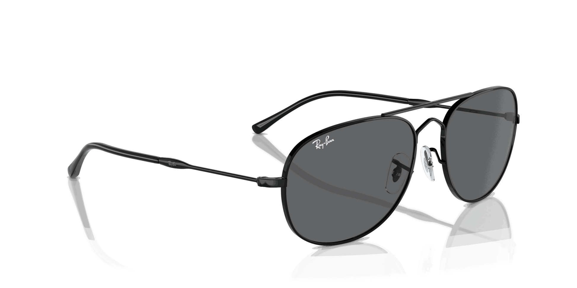 [Dark Grey Lenses, Polished Black Frame]