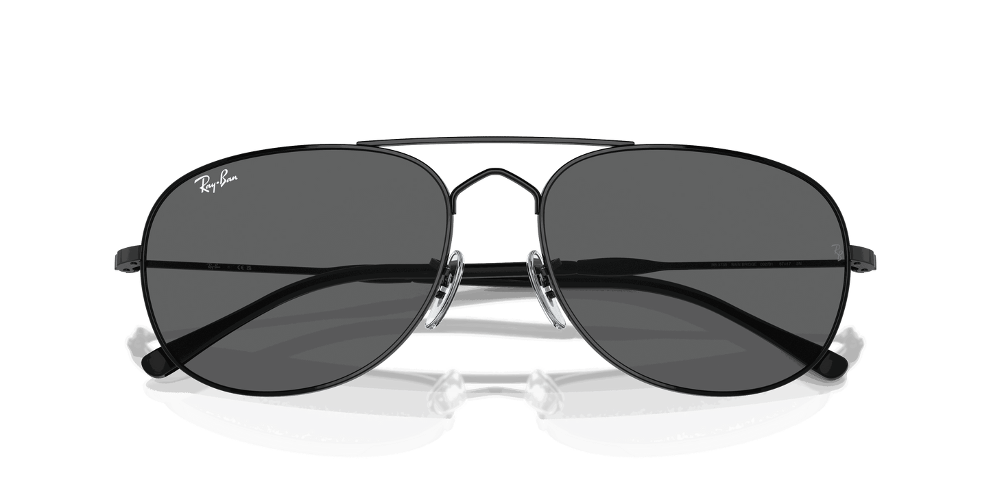[Dark Grey Lenses, Polished Black Frame]