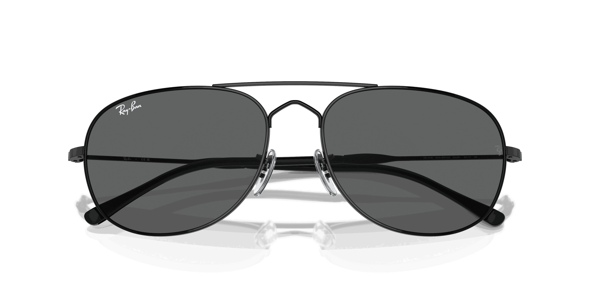 [Dark Grey Lenses, Polished Black Frame]