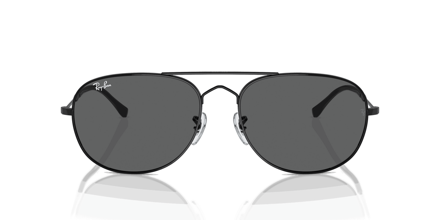 [Dark Grey Lenses, Polished Black Frame]