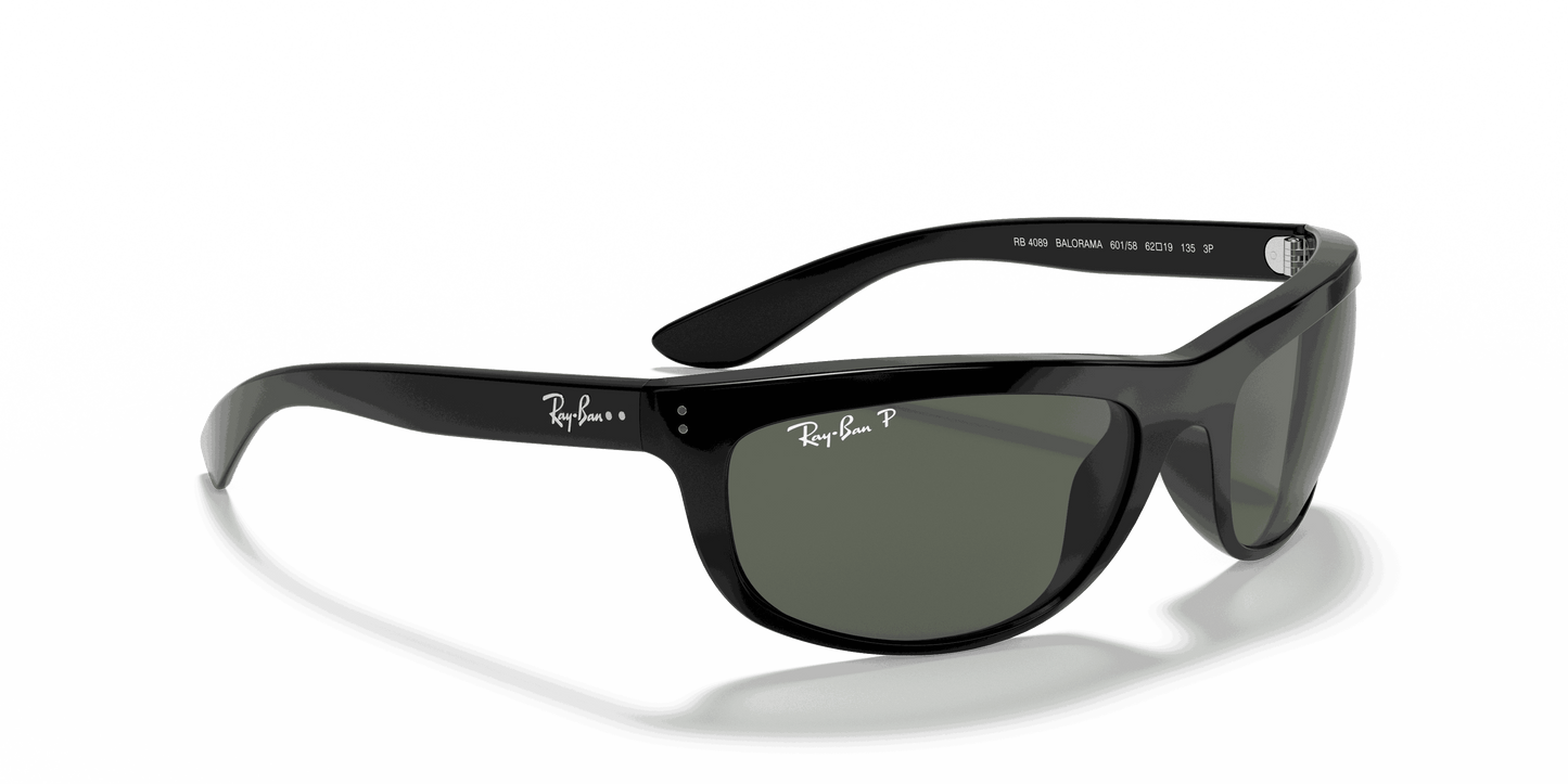[G-15 Green Lenses, Polished Black Frame]