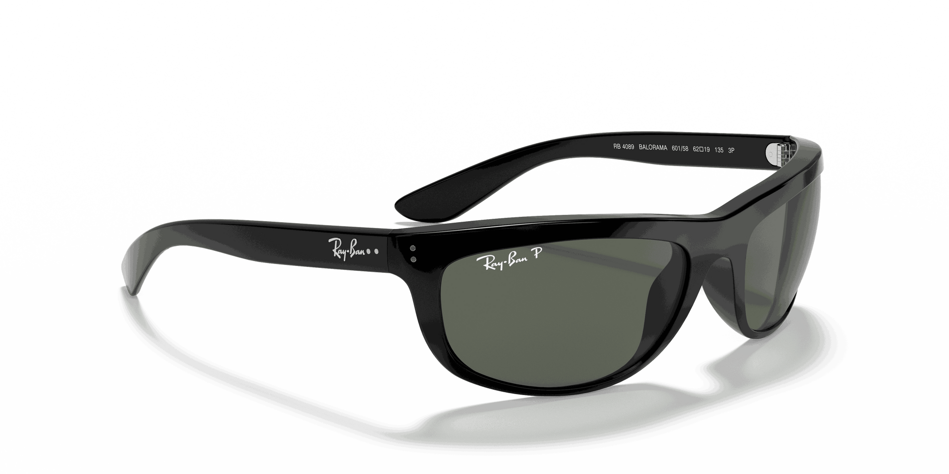 [G-15 Green Lenses, Polished Black Frame]