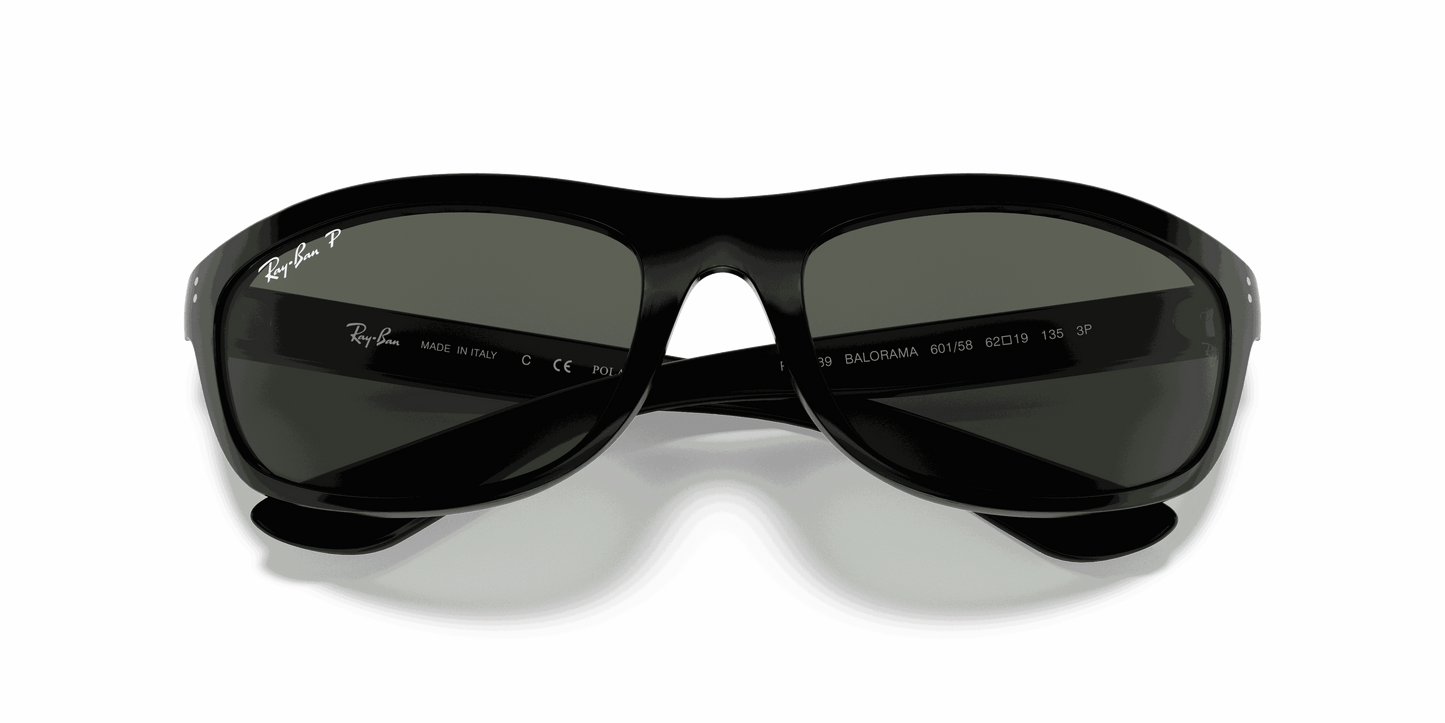[G-15 Green Lenses, Polished Black Frame]