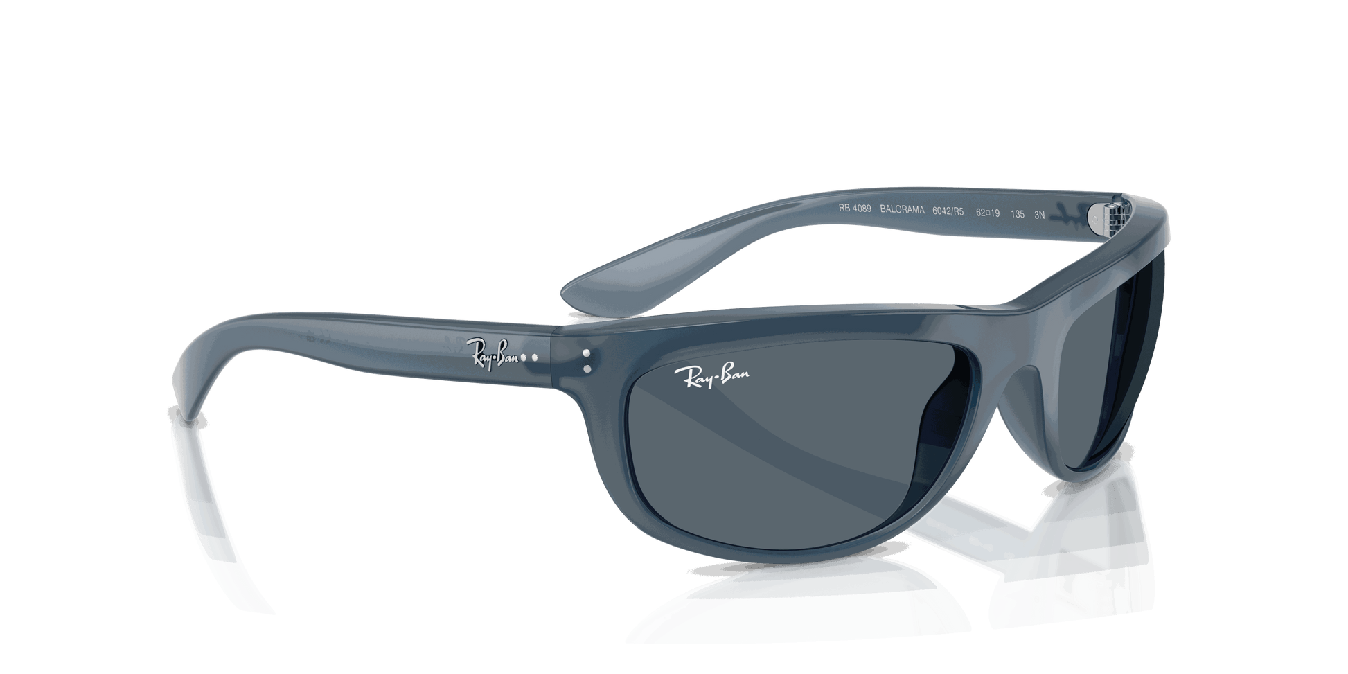 [Blue Lenses, Matte Opal Blue Frame]